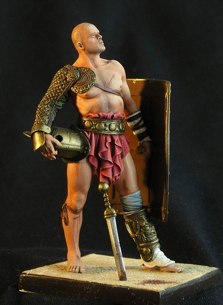 Figures: Gladiator Secutor, 1st century B.C., photo #7