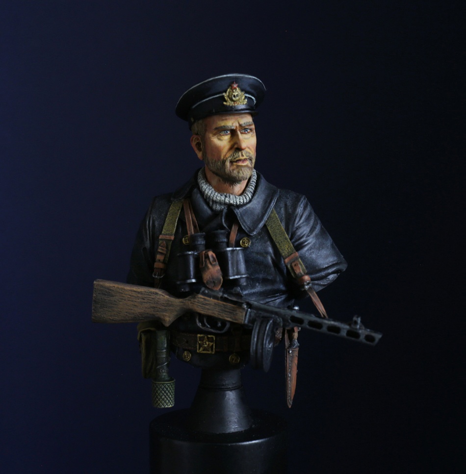 Figures: Soviet naval infantry commander, photo #2