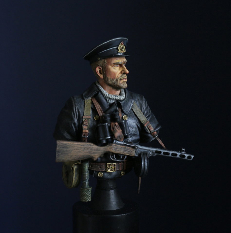 Figures: Soviet naval infantry commander, photo #3