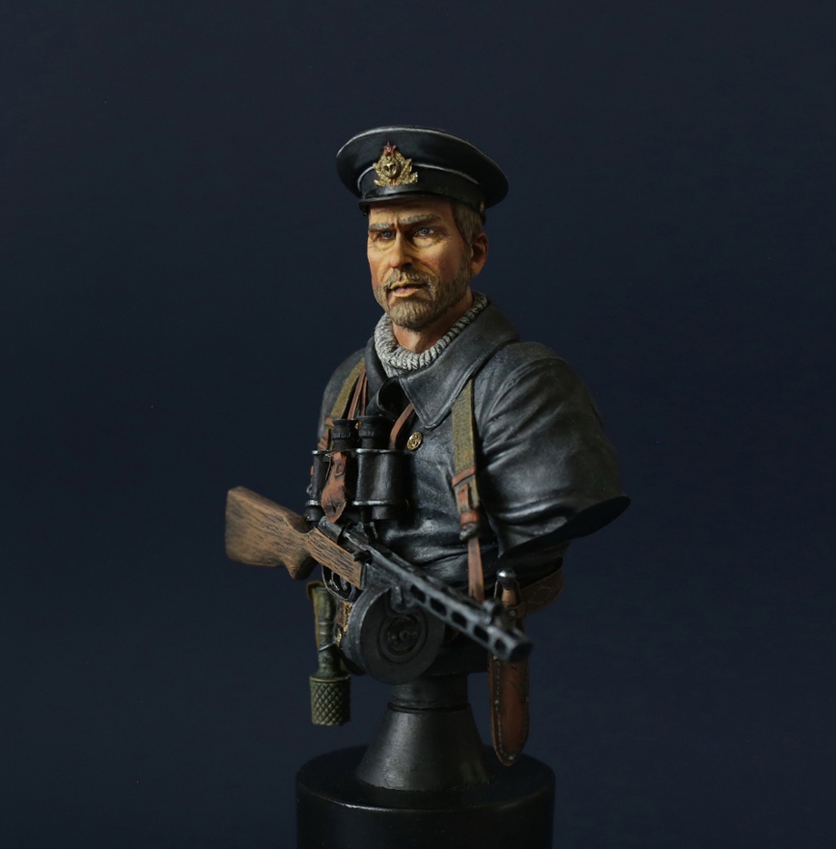 Figures: Soviet naval infantry commander, photo #4
