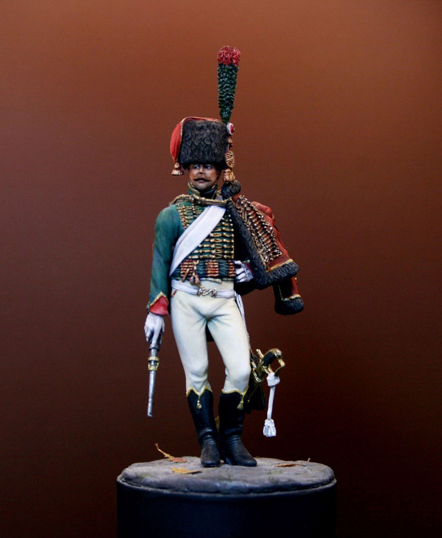 Фигурки: Шассёр Императорской гвардии, 1805, фото #1