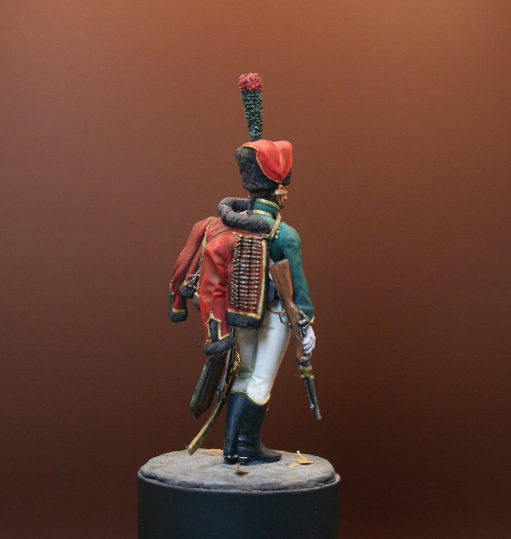 Фигурки: Шассёр Императорской гвардии, 1805, фото #2