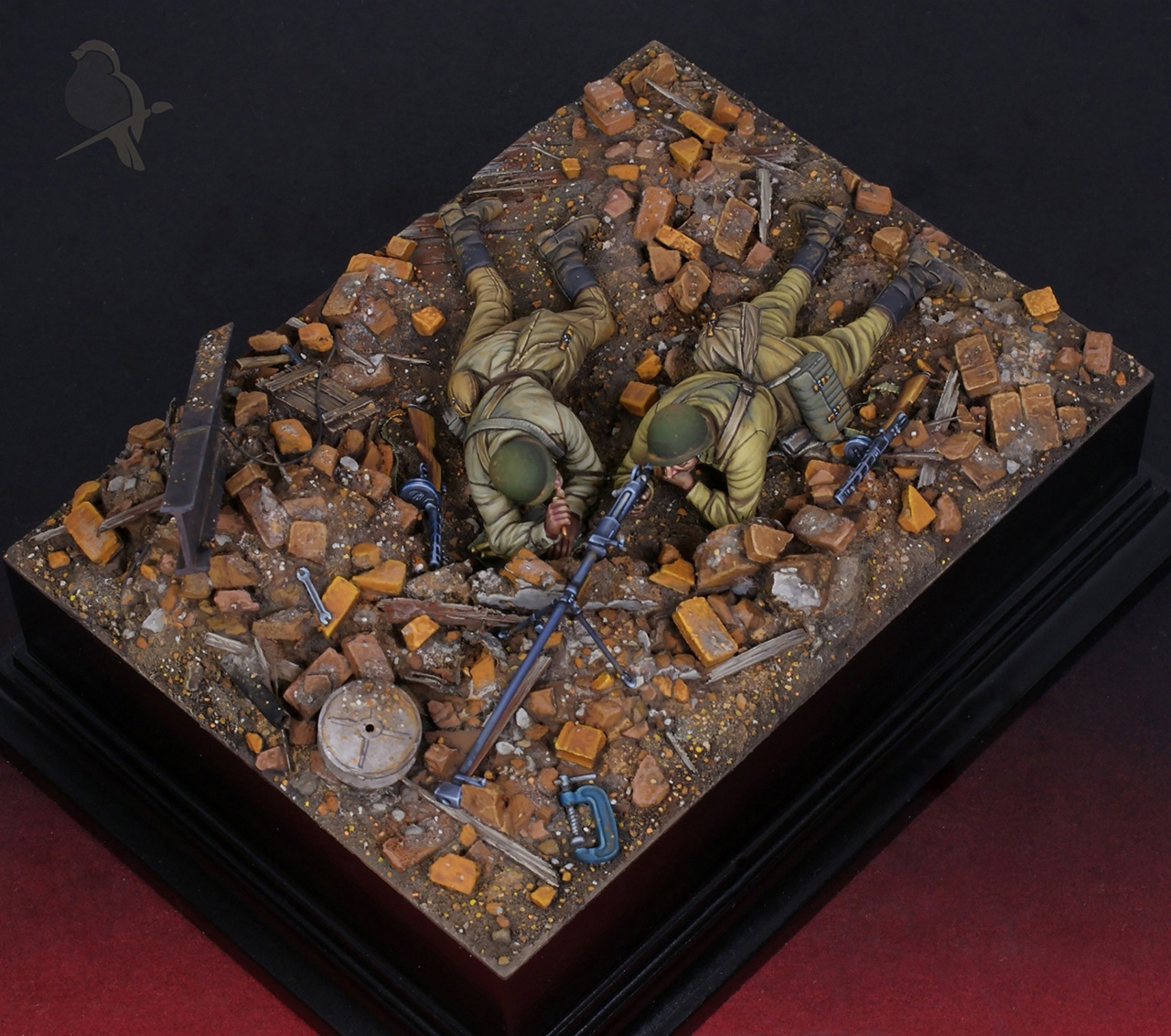 Dioramas and Vignettes: Soviet PTRD team, photo #10