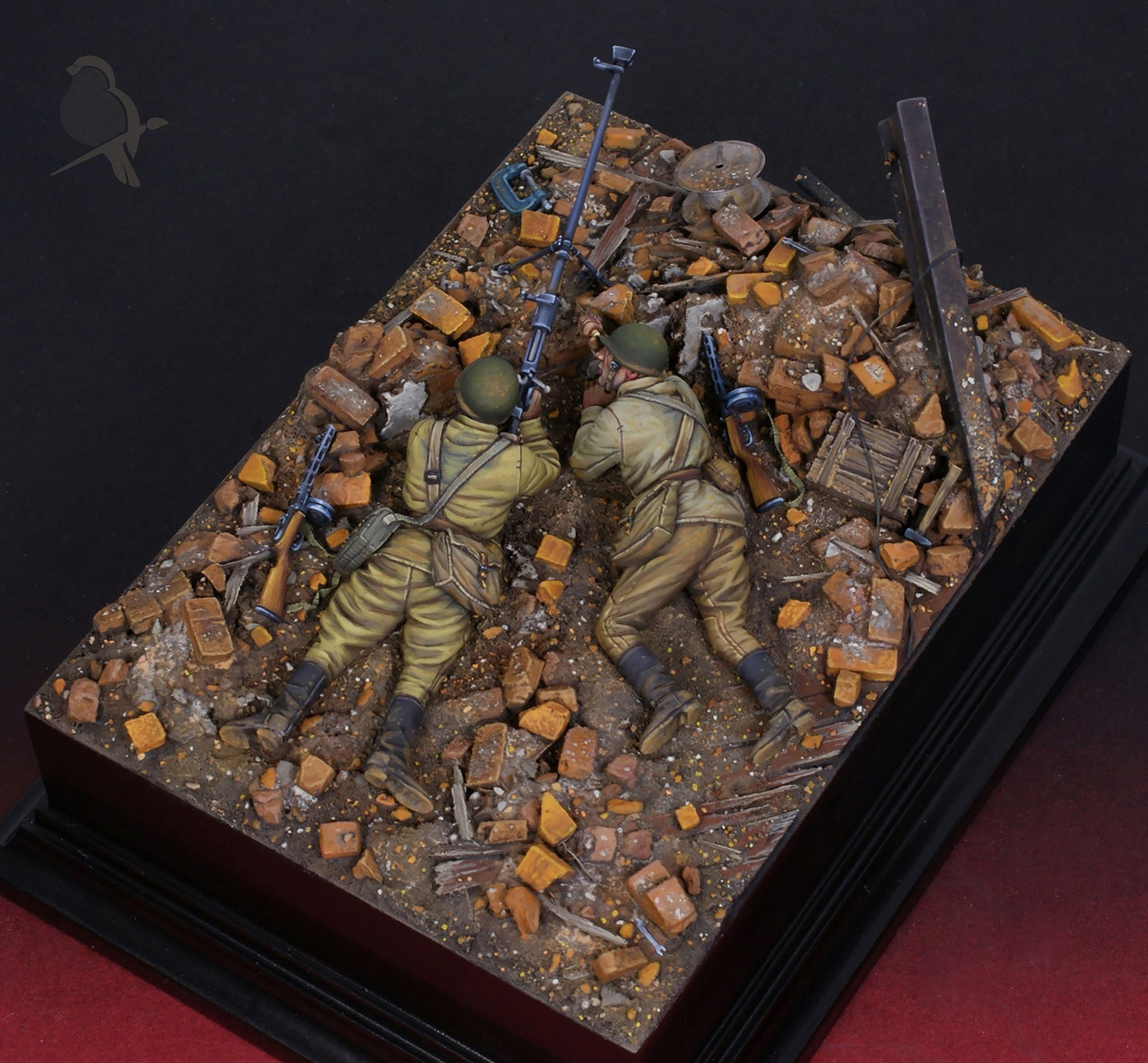 Dioramas and Vignettes: Soviet PTRD team, photo #2