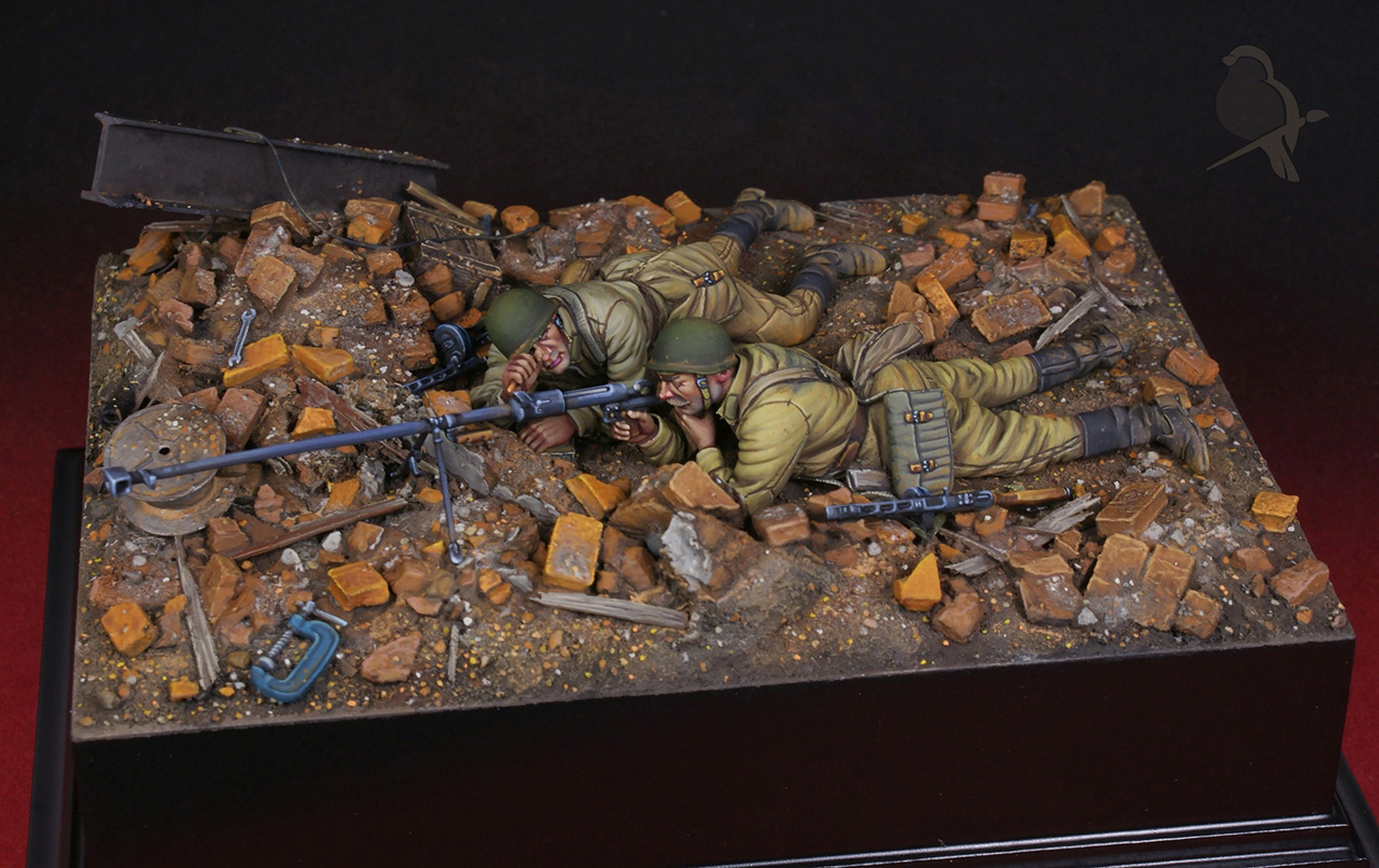 Dioramas and Vignettes: Soviet PTRD team, photo #6