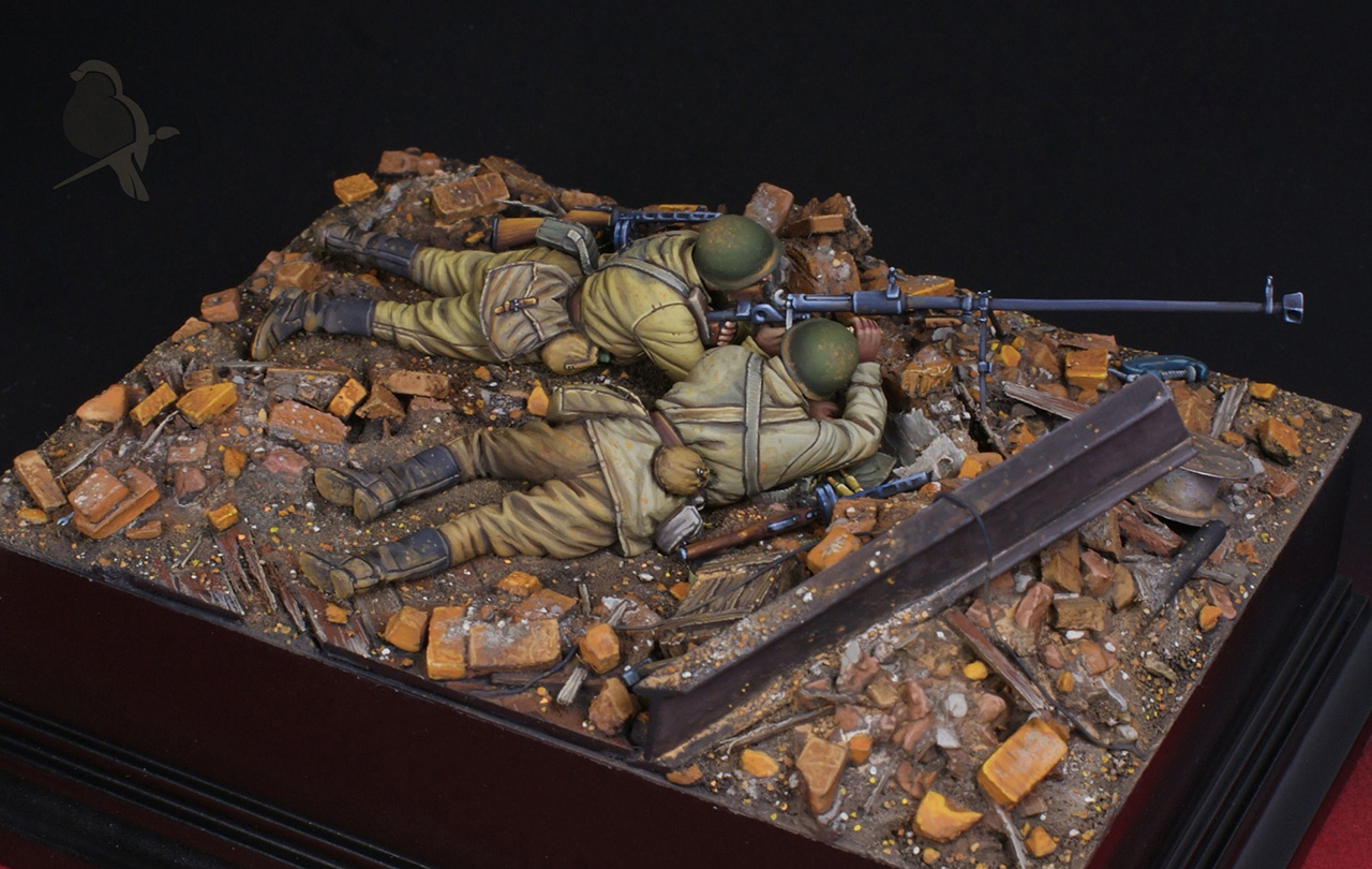 Dioramas and Vignettes: Soviet PTRD team, photo #8