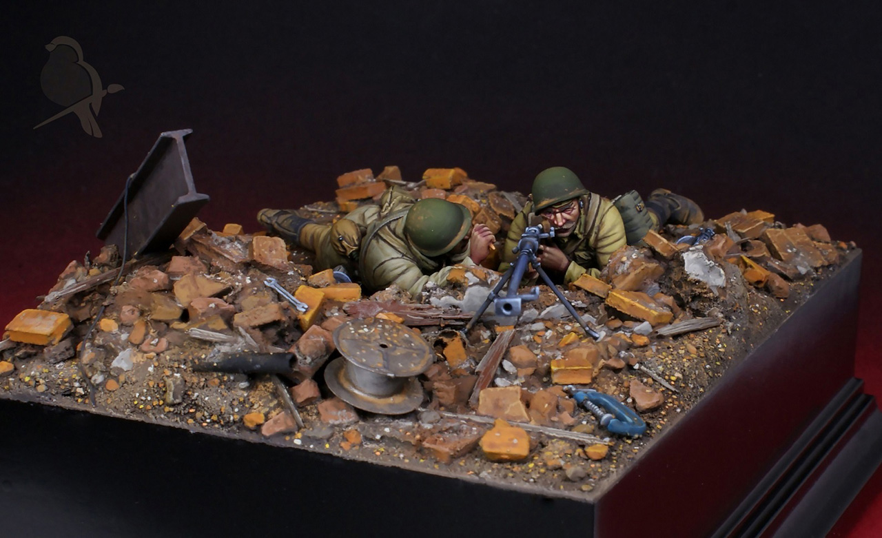 Dioramas and Vignettes: Soviet PTRD team, photo #9