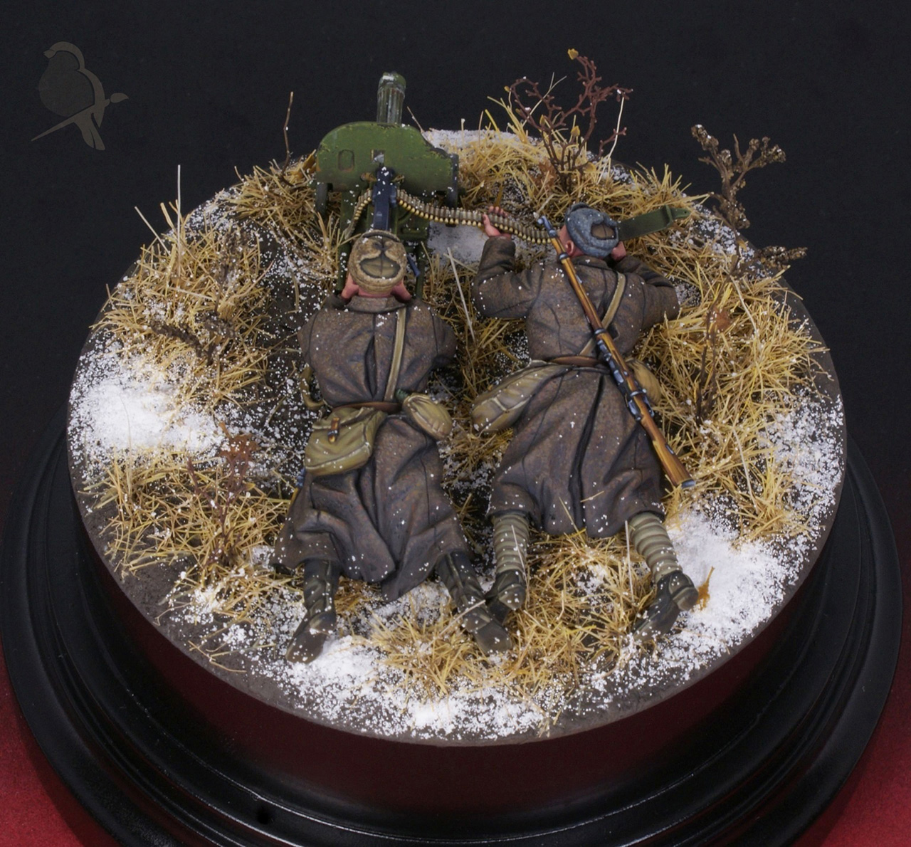 Диорамы и виньетки: Расчёт пулемёта Максим, фото #6