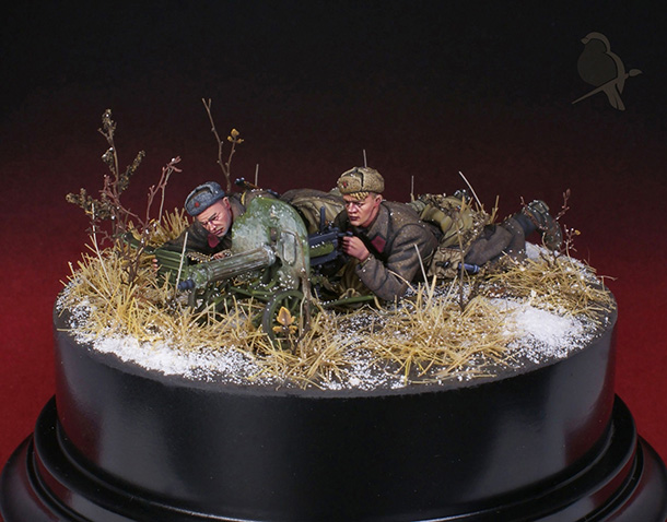 Dioramas and Vignettes: Maxim MG team