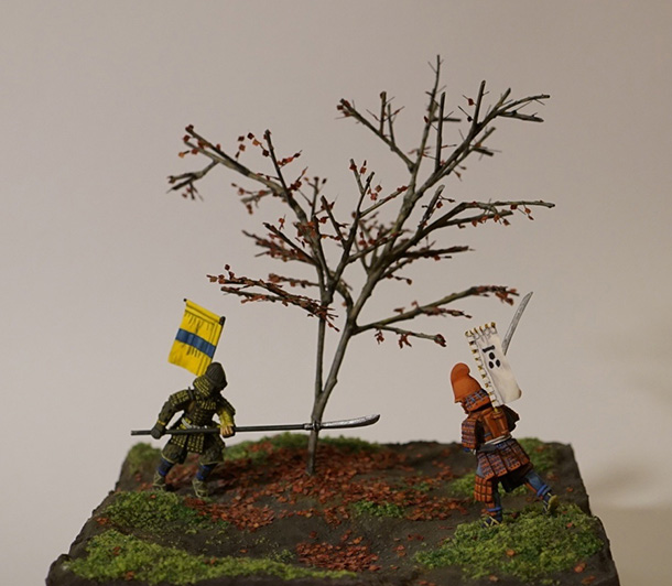 Dioramas and Vignettes: Red Leaves