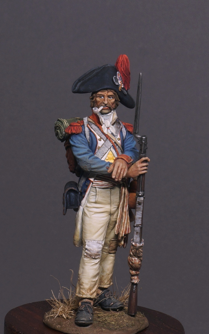 Figures: French grenadier, 1793-1803, photo #1