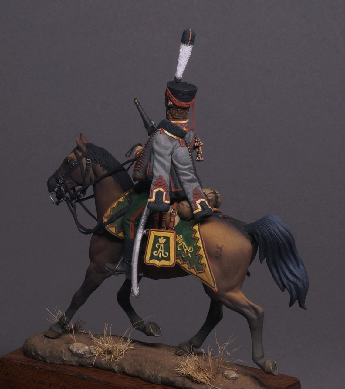 Figures: NCO, Elisavetgradsky Hussars, 1812, photo #5