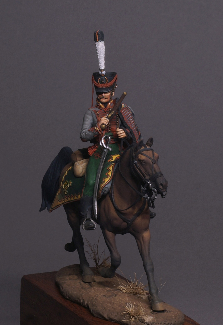 Figures: NCO, Elisavetgradsky Hussars, 1812, photo #9
