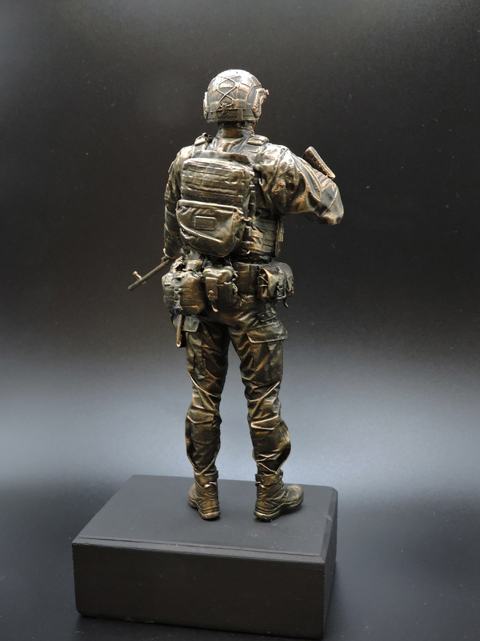 Sculpture: Sniper, Russian National Guards, photo #5