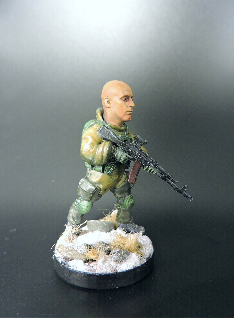 Miscellaneous: Modern Russian trooper portrait, photo #2