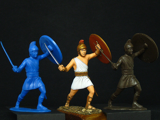 Фигурки: Римские легионеры. №4