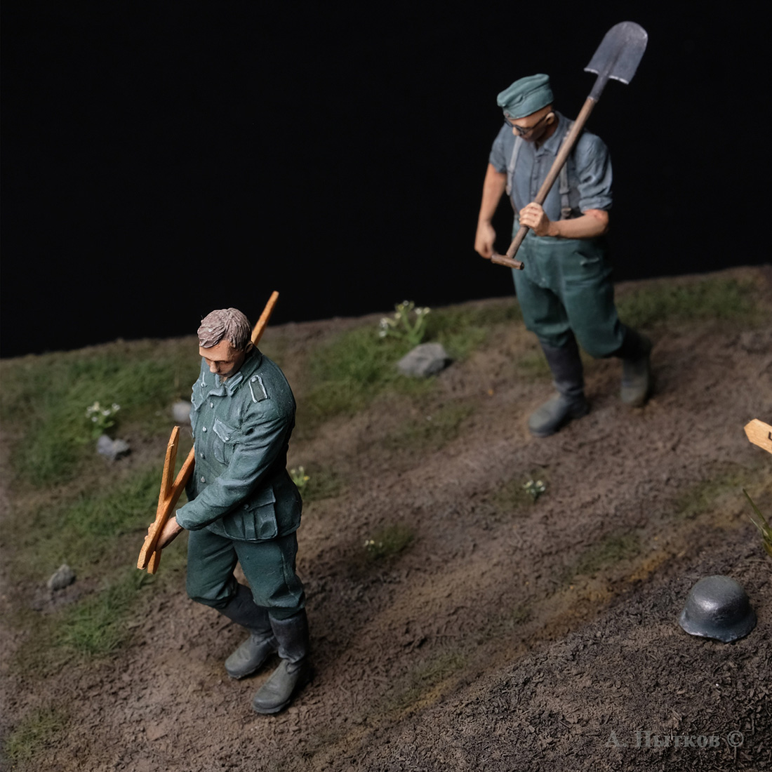 Диорамы и виньетки: Für Wolfgang ist der Krieg zu Ende..., фото #3