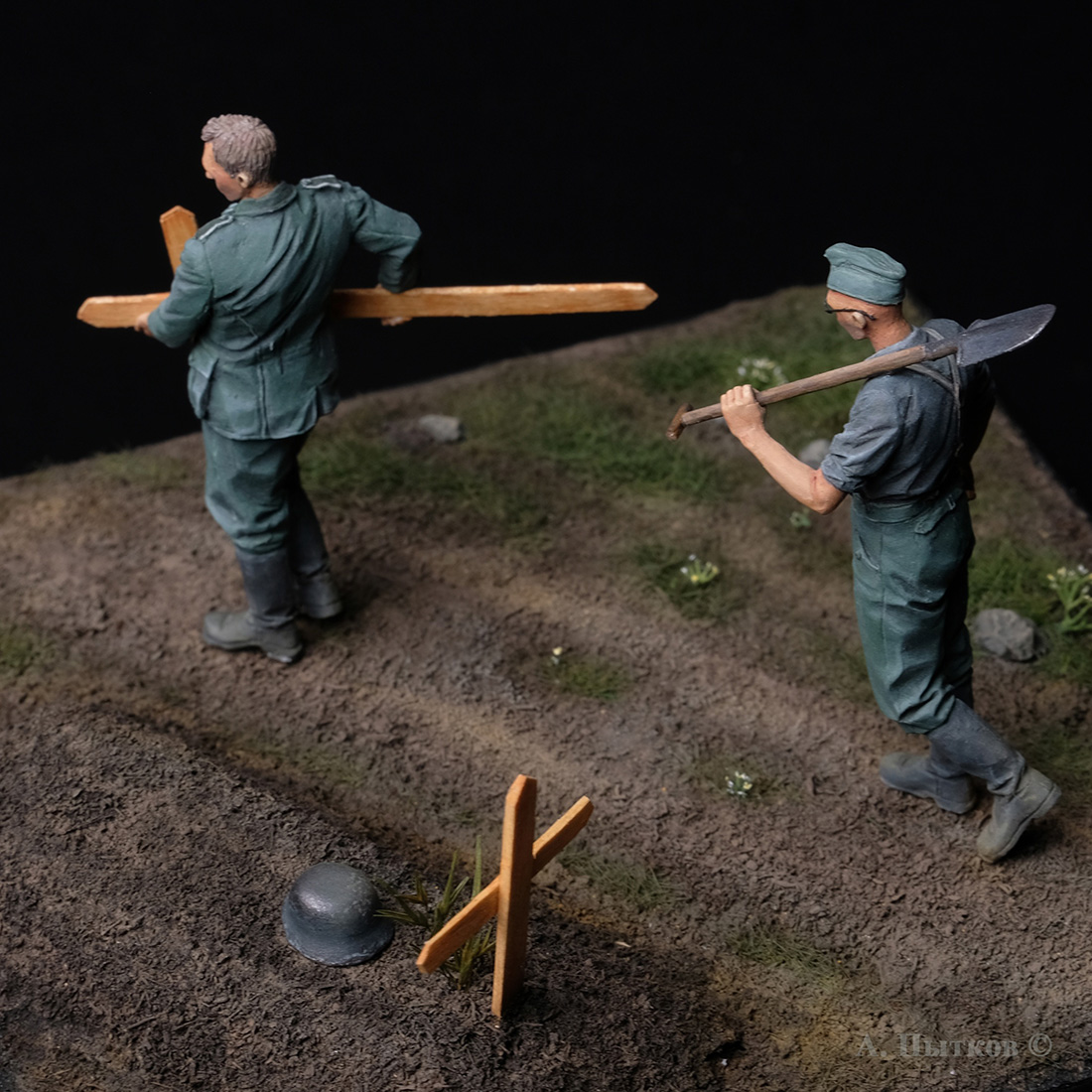 Диорамы и виньетки: Für Wolfgang ist der Krieg zu Ende..., фото #5