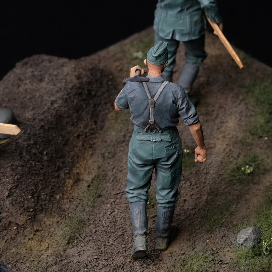 Диорамы и виньетки: Für Wolfgang ist der Krieg zu Ende..., фото #6