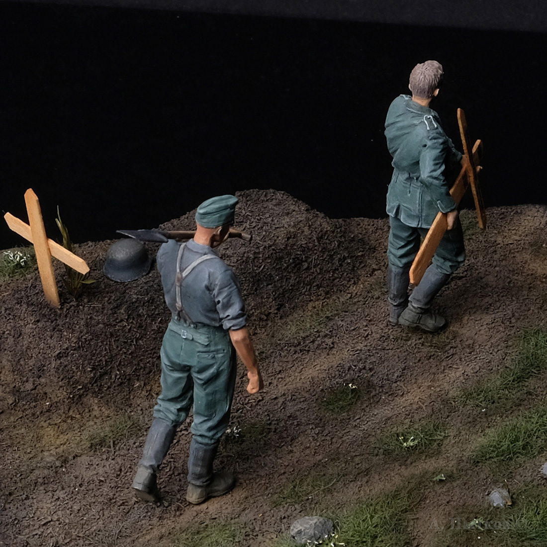 Диорамы и виньетки: Für Wolfgang ist der Krieg zu Ende..., фото #8