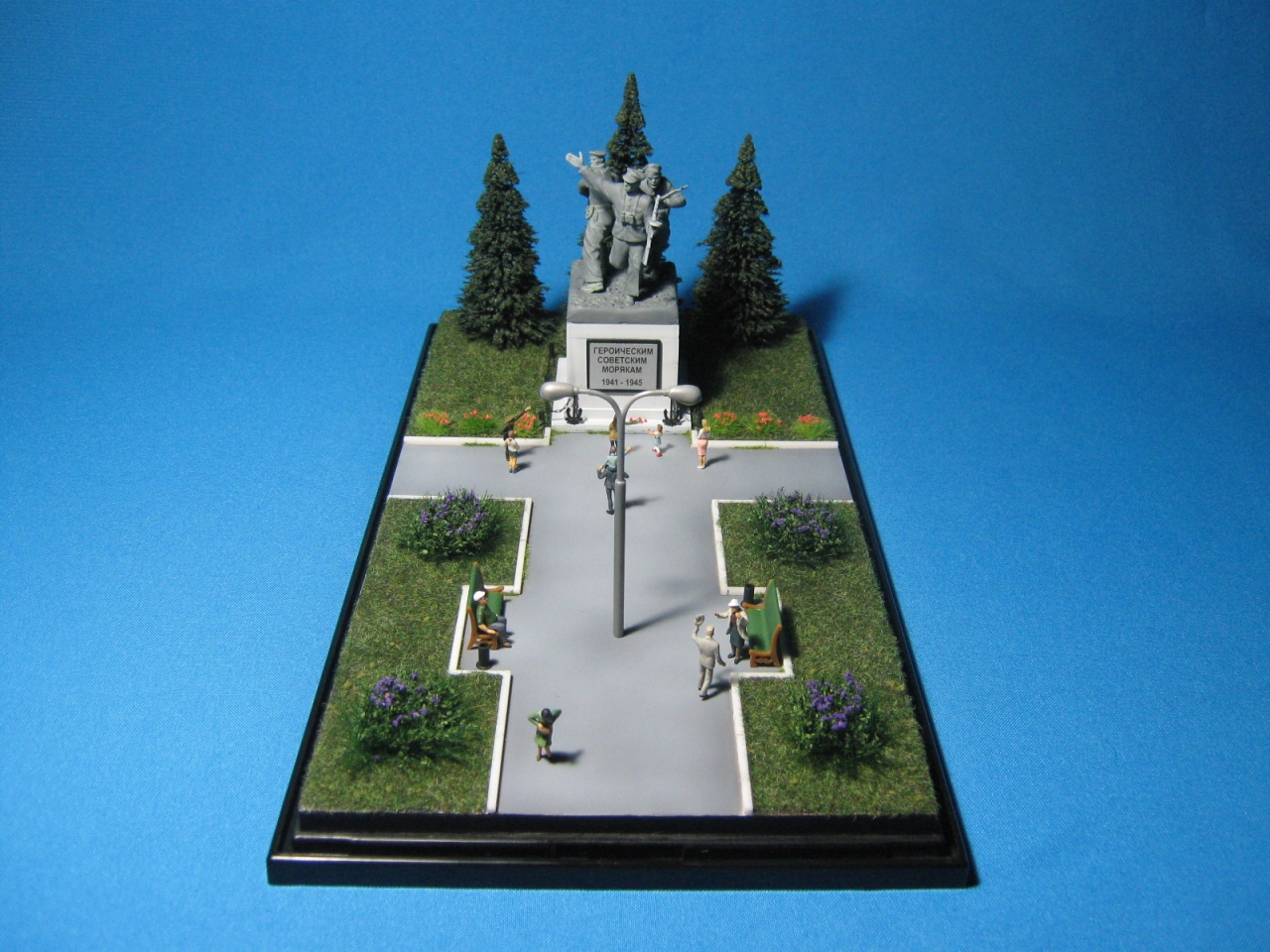 Dioramas and Vignettes: Memorial to Soviet marines, photo #1