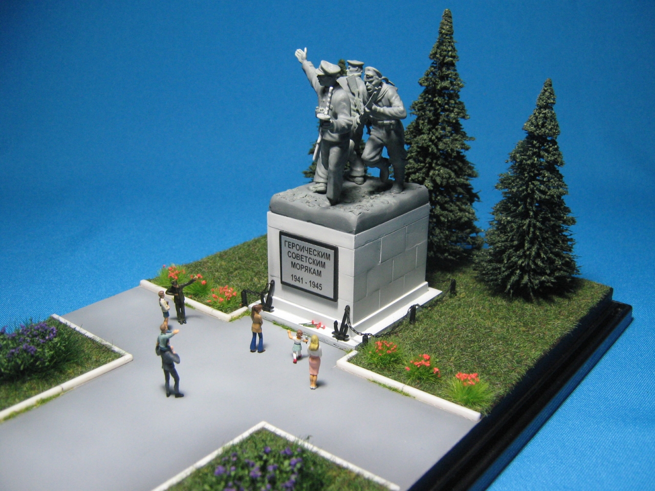 Dioramas and Vignettes: Memorial to Soviet marines, photo #10