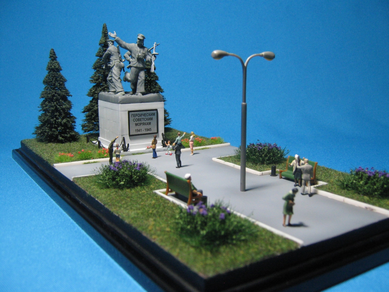 Dioramas and Vignettes: Memorial to Soviet marines, photo #12