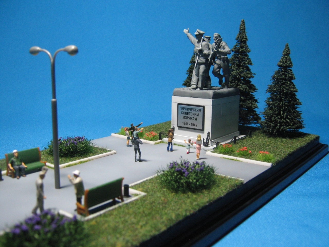 Dioramas and Vignettes: Memorial to Soviet marines, photo #15