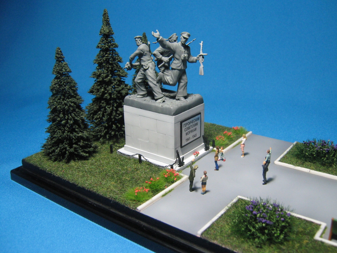 Dioramas and Vignettes: Memorial to Soviet marines, photo #16