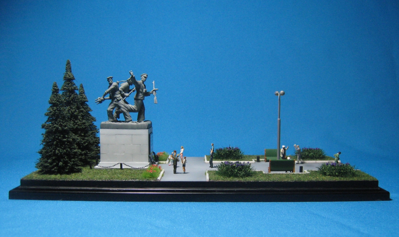 Dioramas and Vignettes: Memorial to Soviet marines, photo #6