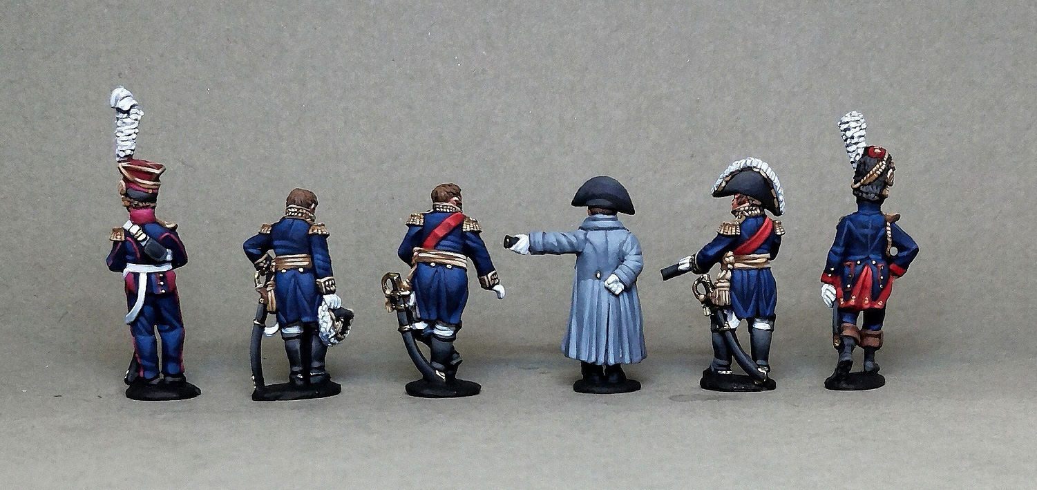 Dioramas and Vignettes: Bonaparte with staff and Guard battalion, photo #4