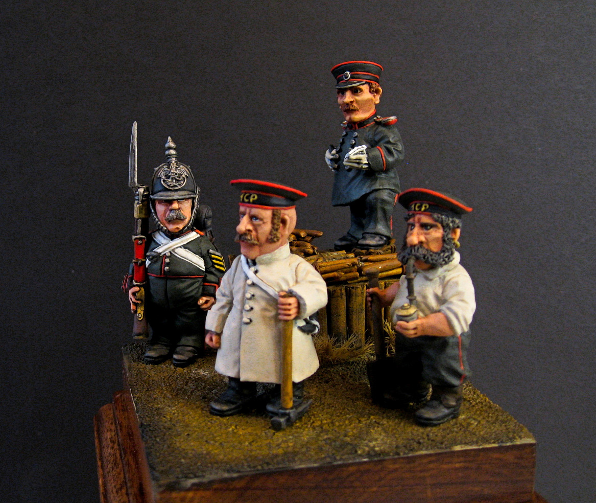 Dioramas and Vignettes: 6th Pioneer btn, Crimean war, photo #2