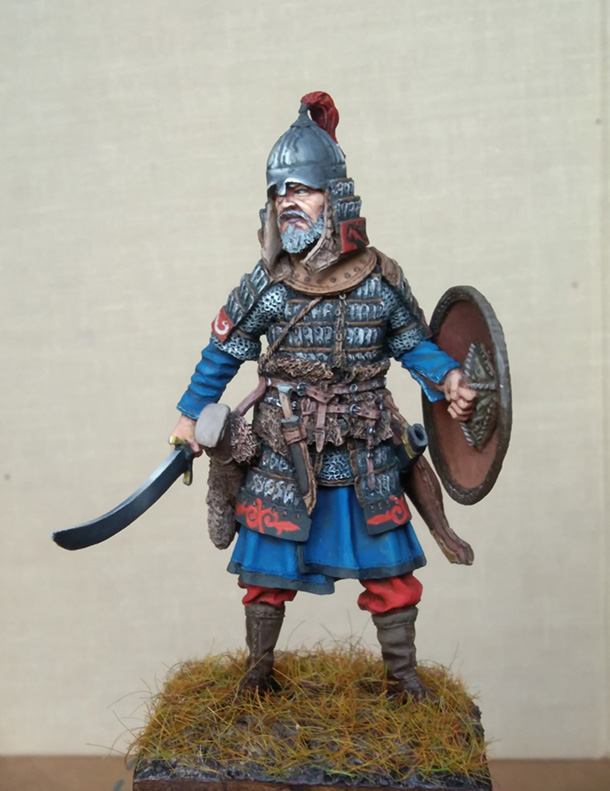 Figures: Mongol warrior, XIII-XIV centuries