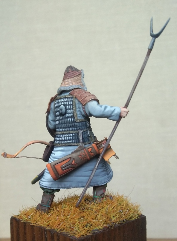 Figures: Mongol warrior, XIII century, photo #5