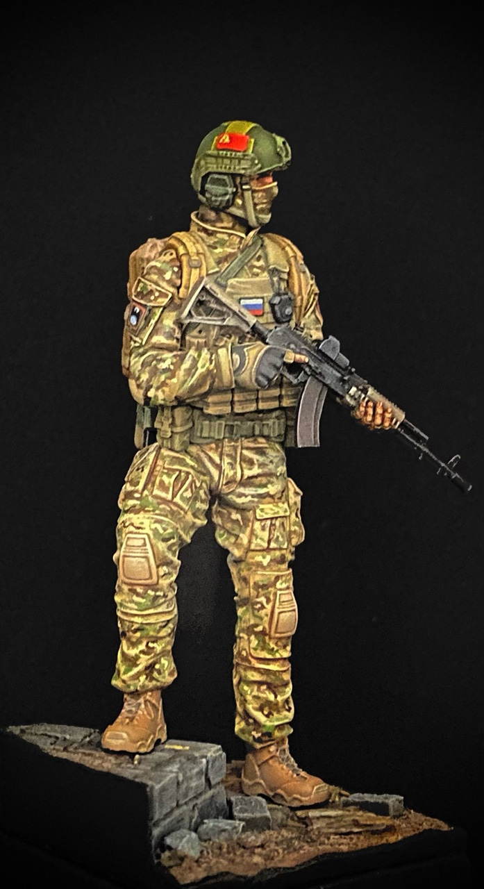 Figures: Russian special forces trooper, photo #1