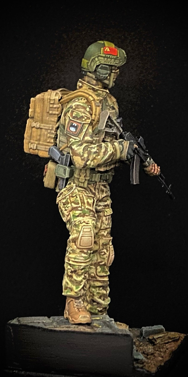 Figures: Russian special forces trooper, photo #2