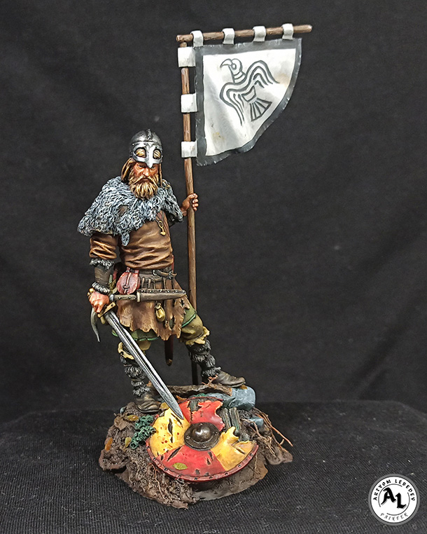 Figures: Viking with a standard
