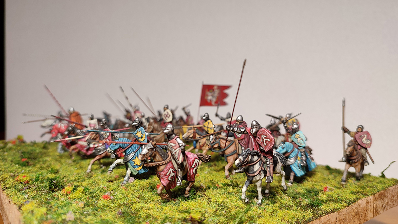 Dioramas and Vignettes: Battle of Gruenewald, 1410, photo #1