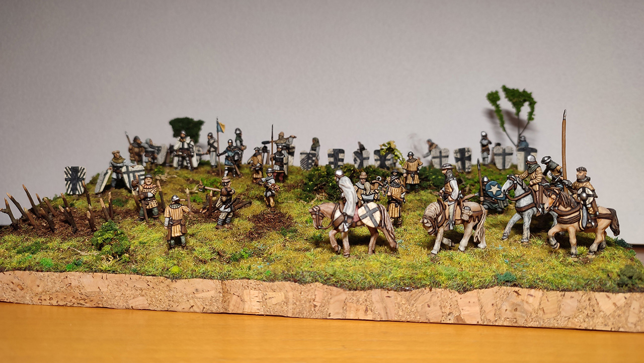 Dioramas and Vignettes: Battle of Gruenewald, 1410, photo #4