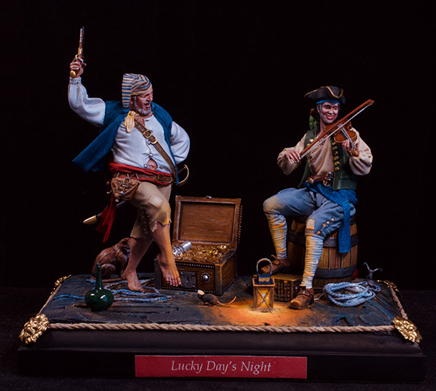 Dioramas and Vignettes: Lucky day's night