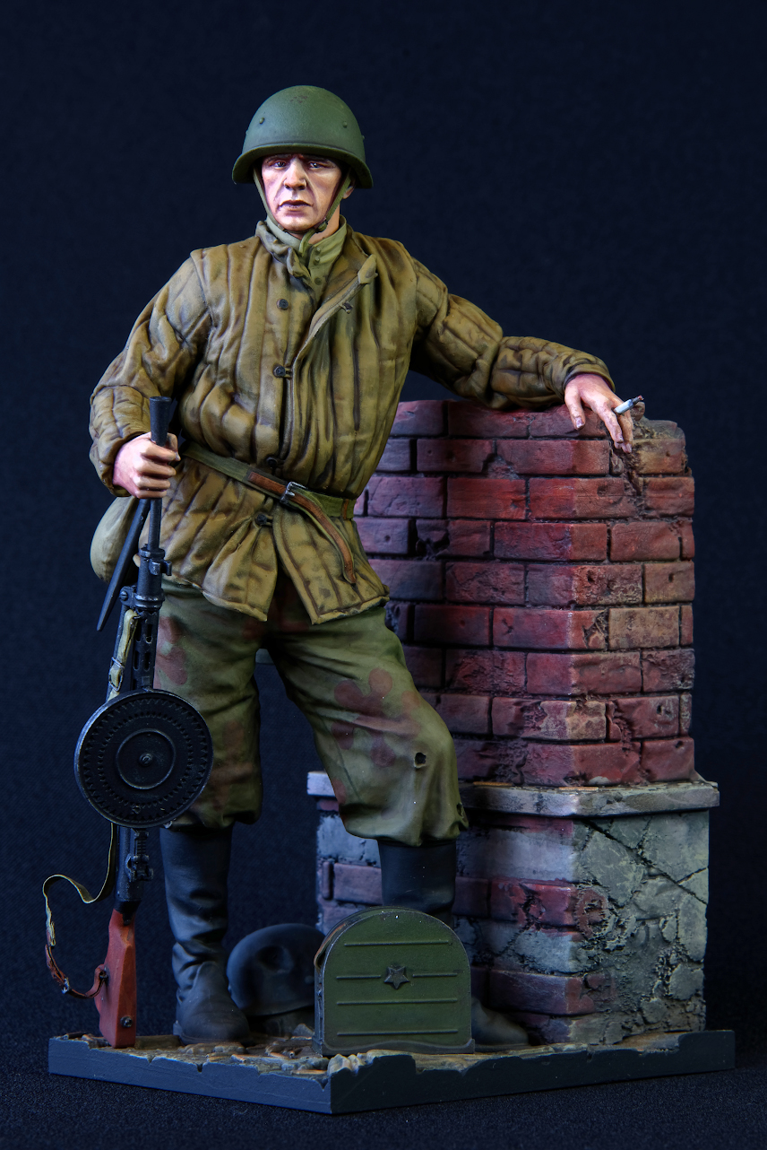 Фигурки: Пулеметчик РККА 1943-45 г., фото #1