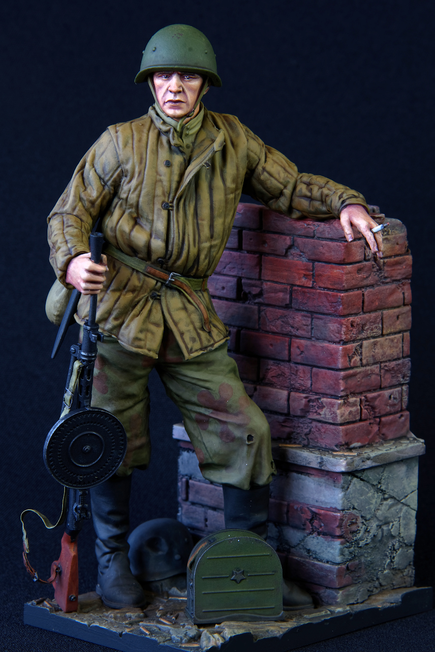 Фигурки: Пулеметчик РККА 1943-45 г., фото #2