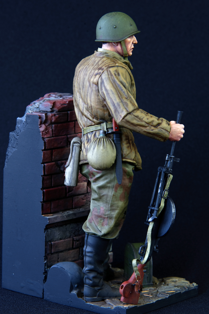 Figures: Red Army machine gunner, 1943-45, photo #4
