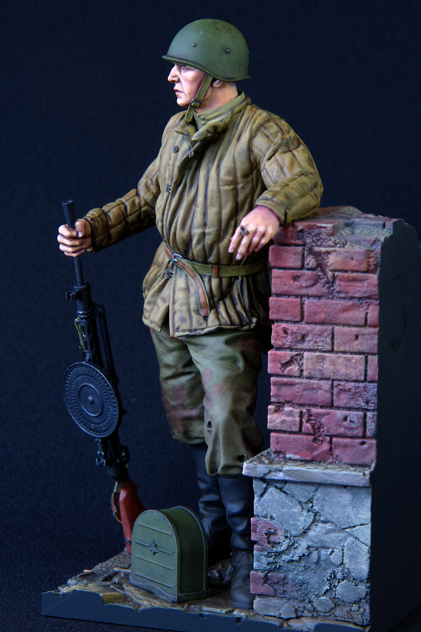 Figures: Red Army machine gunner, 1943-45, photo #5