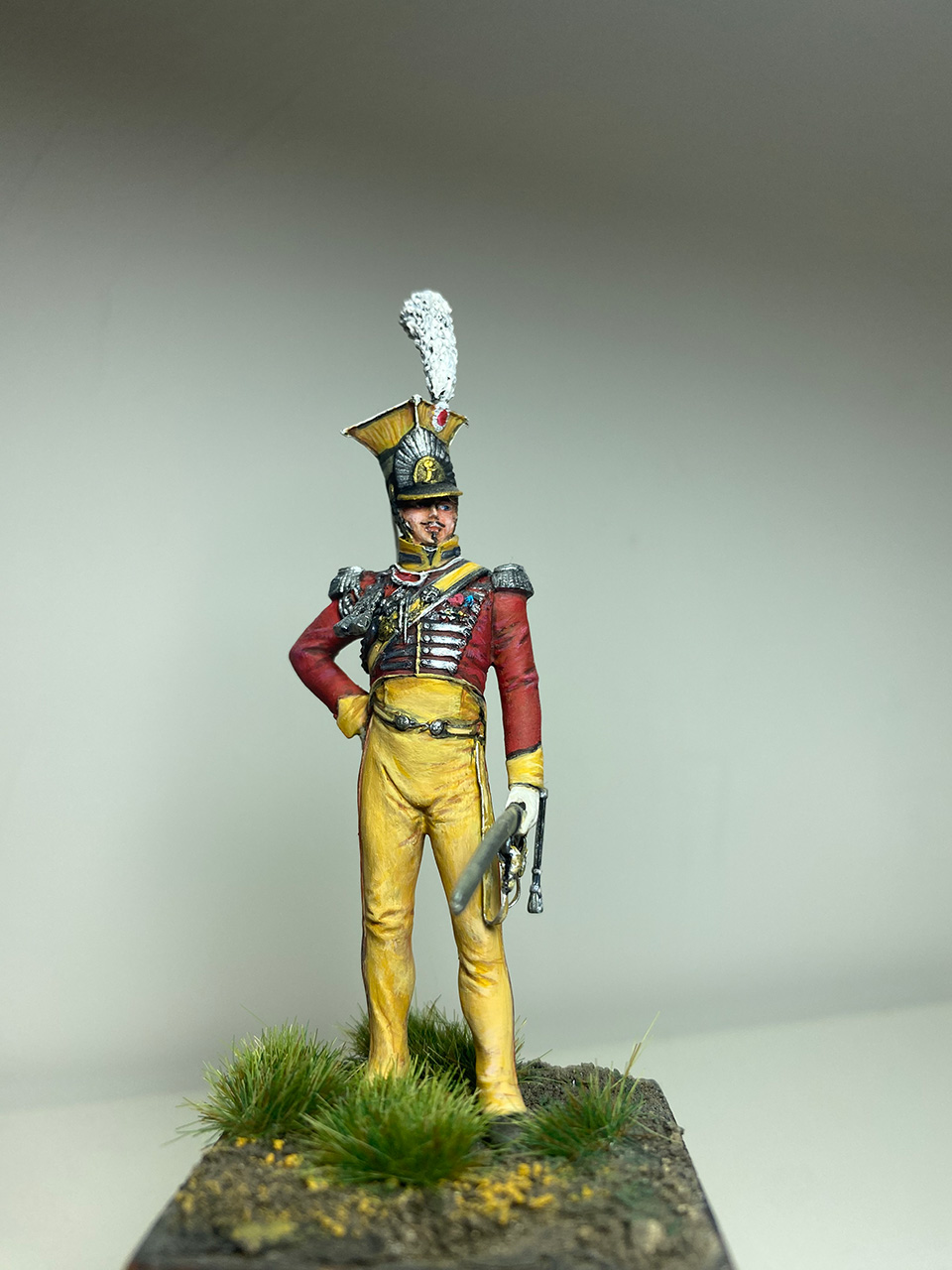 Figures: Officer, Guard of Honor, Neapolitan kingdom, 1813, photo #1