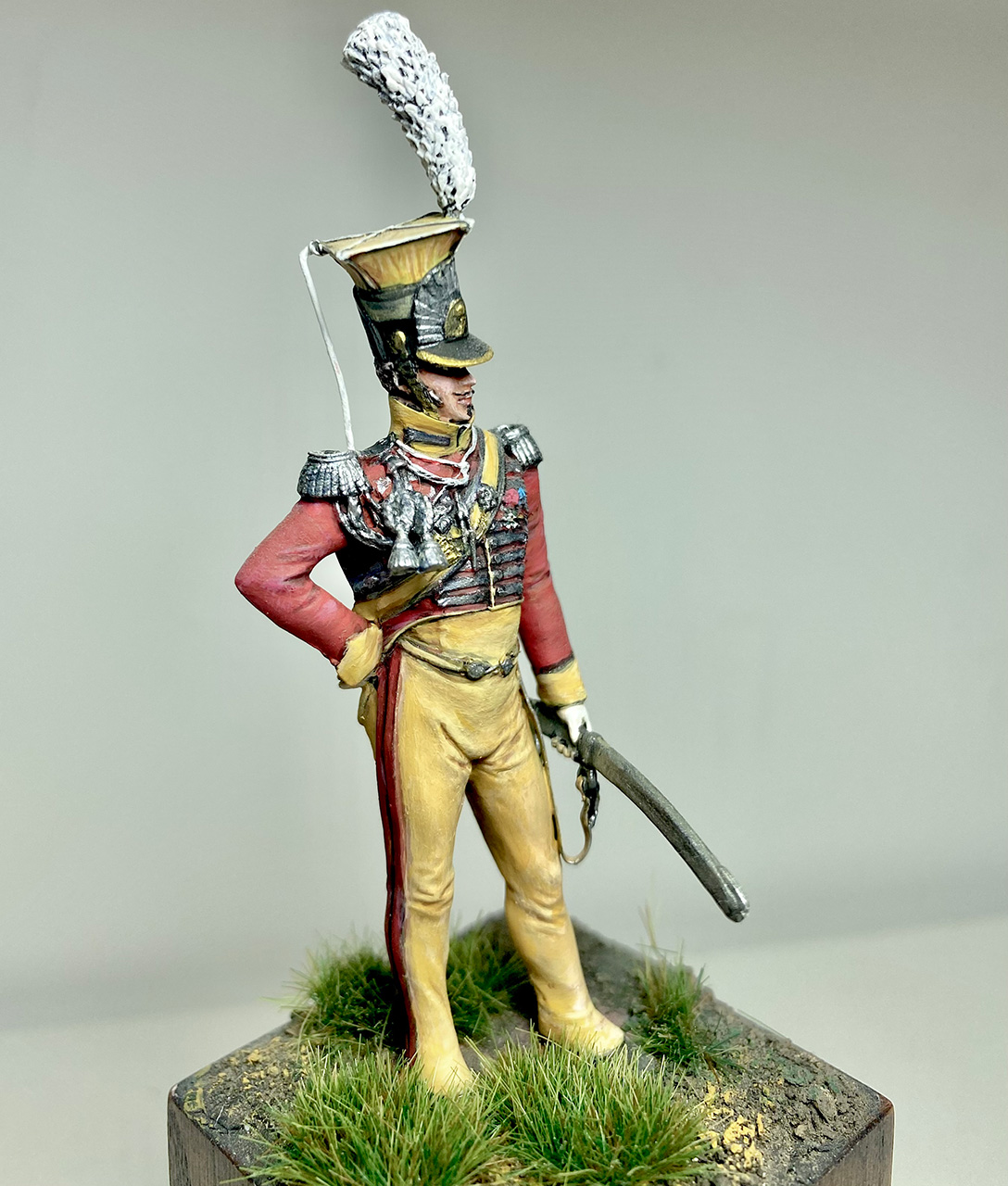 Figures: Officer, Guard of Honor, Neapolitan kingdom, 1813, photo #2