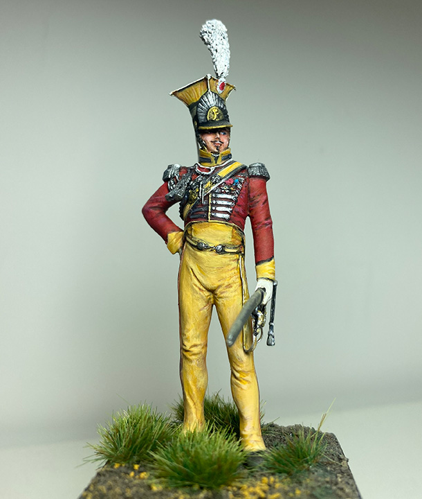 Figures: Officer, Guard of Honor, Neapolitan kingdom, 1813