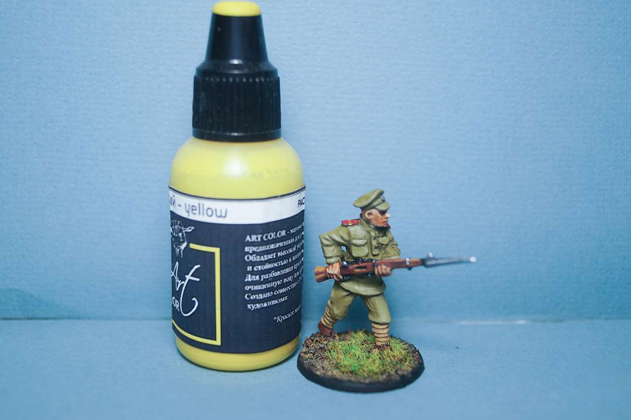 Figures: White army platoon, civil war in Russia, photo #9
