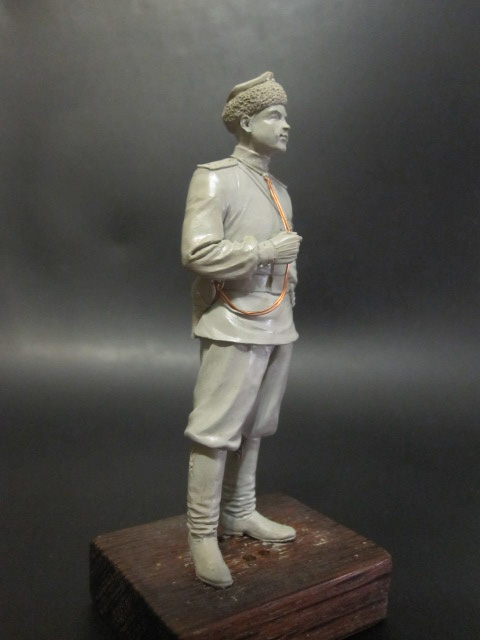Скульптура: Поручик Л.-гв. 4-го Стрелкового Императорской фамилии полка 1910 г., фото #3
