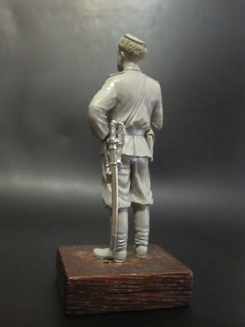 Скульптура: Поручик Л.-гв. 4-го Стрелкового Императорской фамилии полка 1910 г., фото #4
